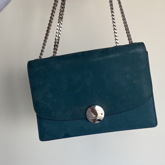 Emerald Suede Marc Jacobs Shoulder Bag - Picture 8 of 9